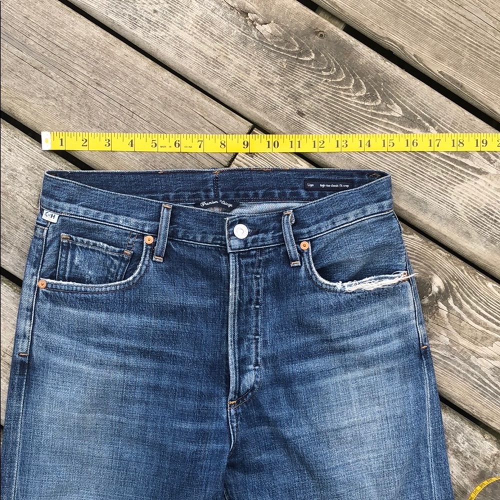 Citizens Of Humanity Blue Ankle Jeans - Picture 6 of 14